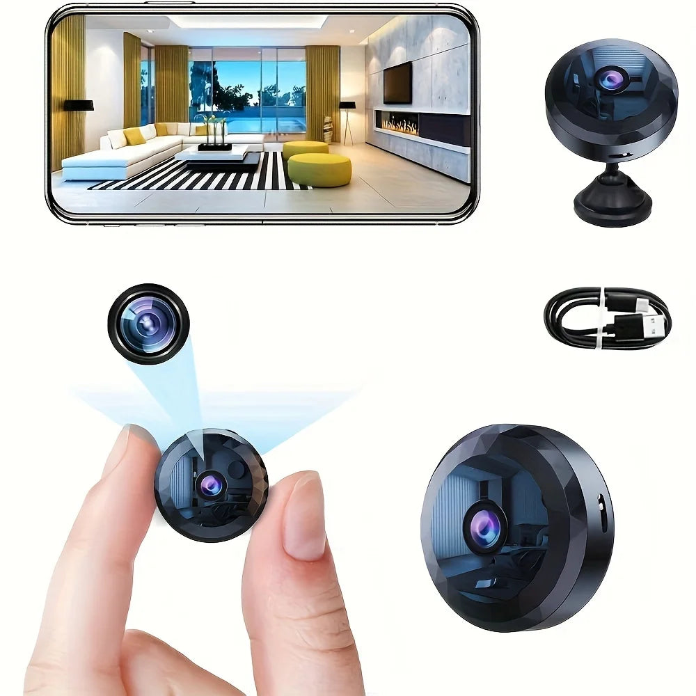 LumosGuard Mini 1080P HD Indendørs Hjemmesikkerhedskamera | Lersk