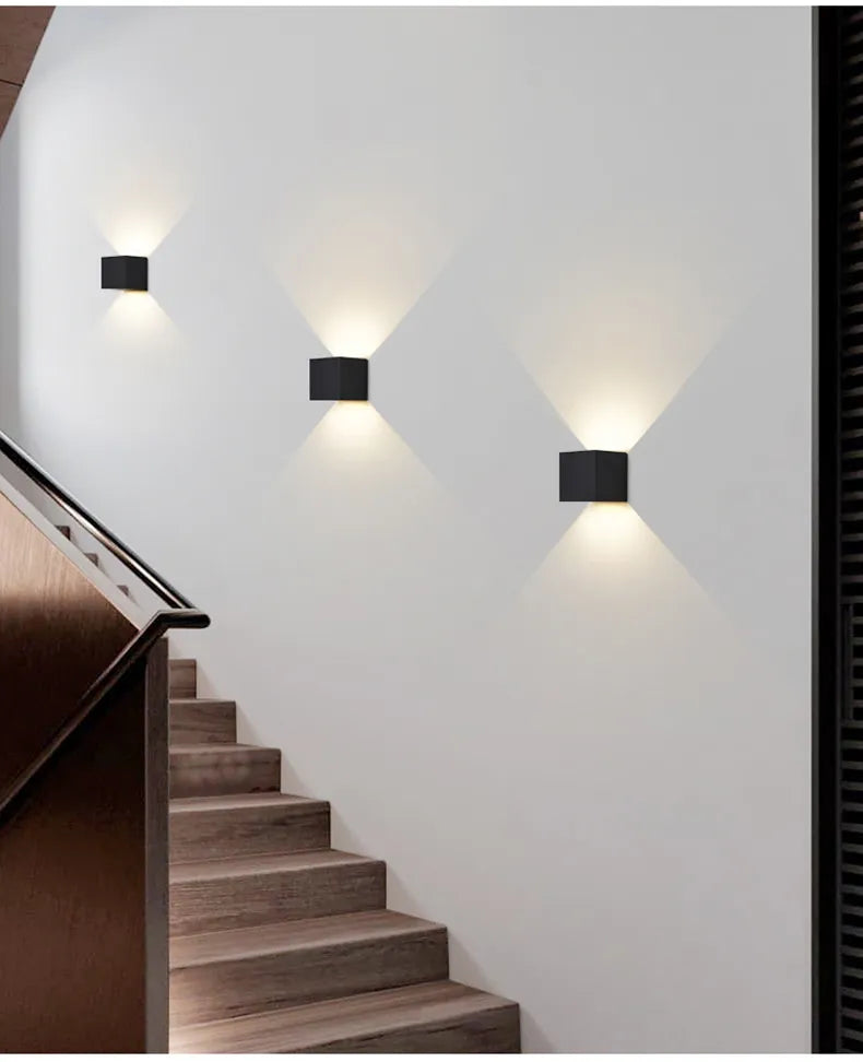 CubeLamp nástěnná lampa s pohybovým senzorem bezdotyková pro rušné domácnosti | Lersk