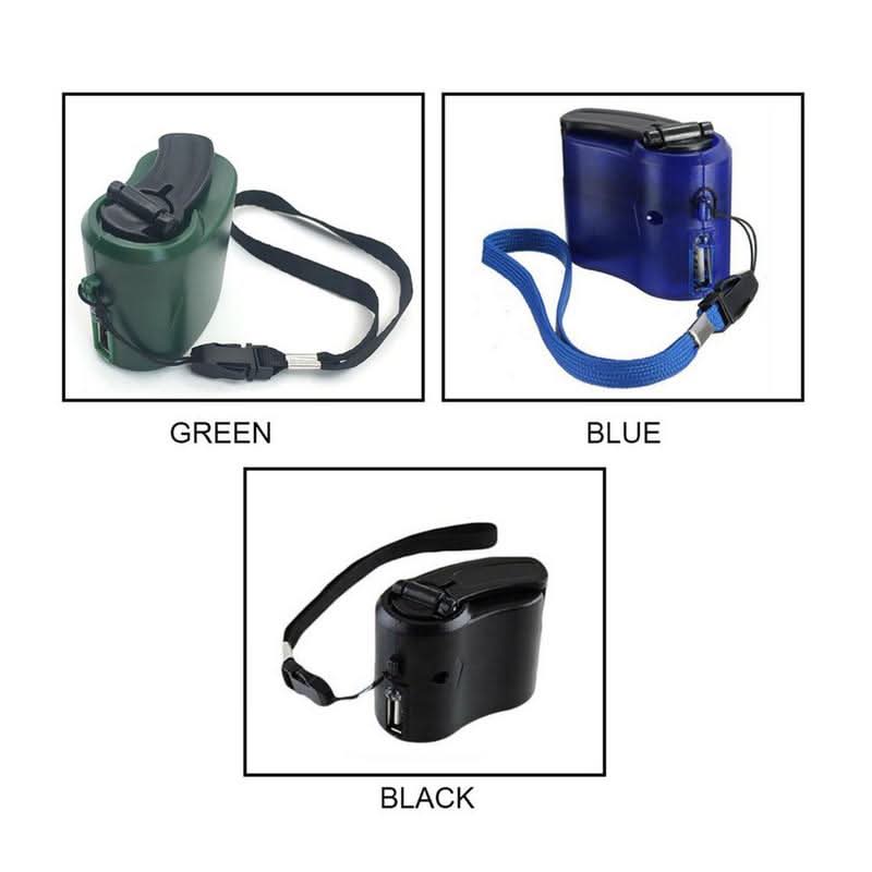 Portable Hand Crank Emergency Charger With USB And LED Portable Hand Crank Emergency Charger With USB And LED | Lersk