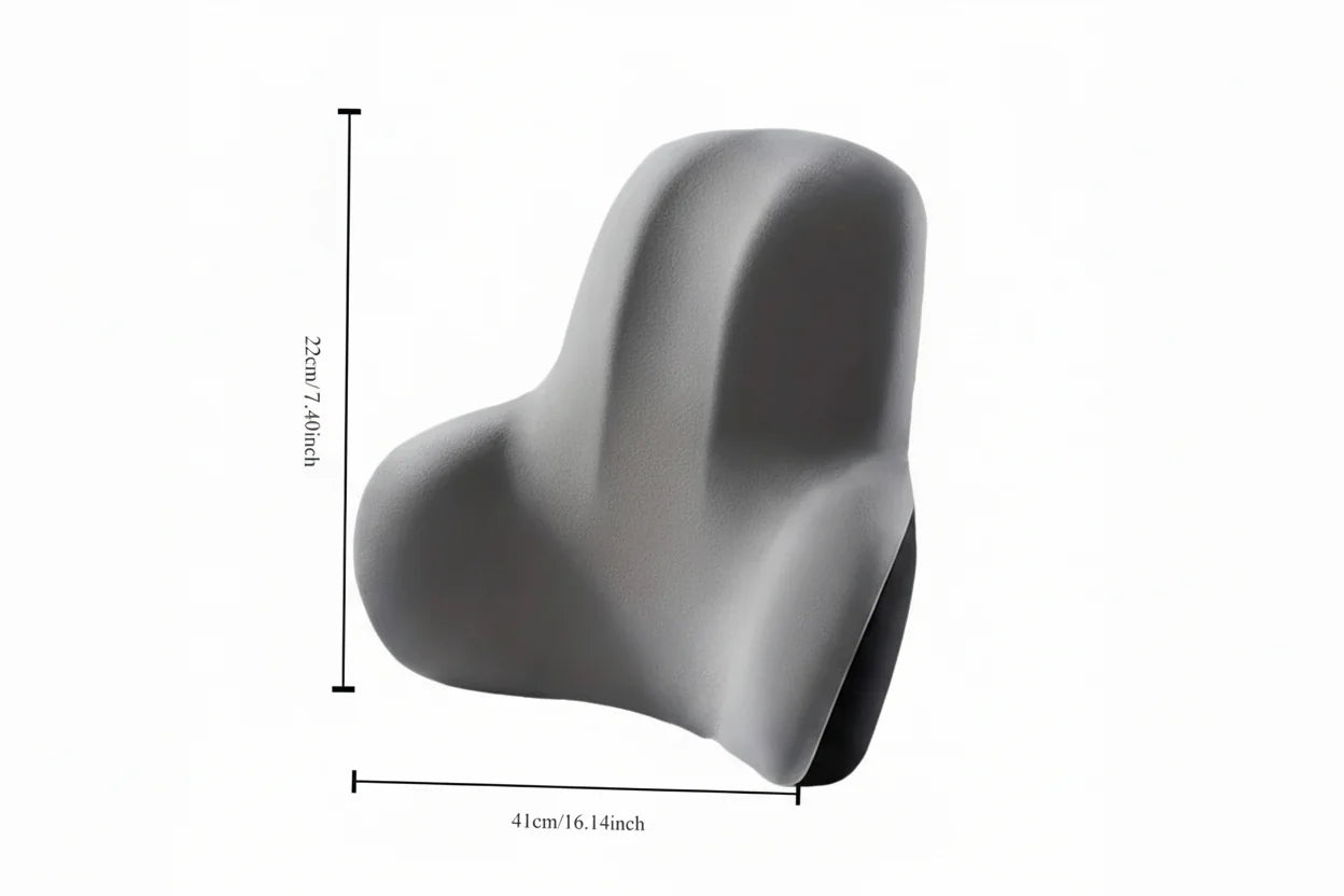 Memory Foam Office Chair Seat Cushion with Lumbar Support and Removable Washable Cover | Lersk