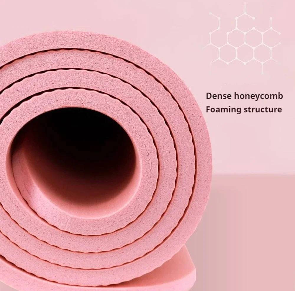 Rutschfeste Yogamatte für Komfort, Stabilität und Langlebigkeit für alle Levels | Lersk
