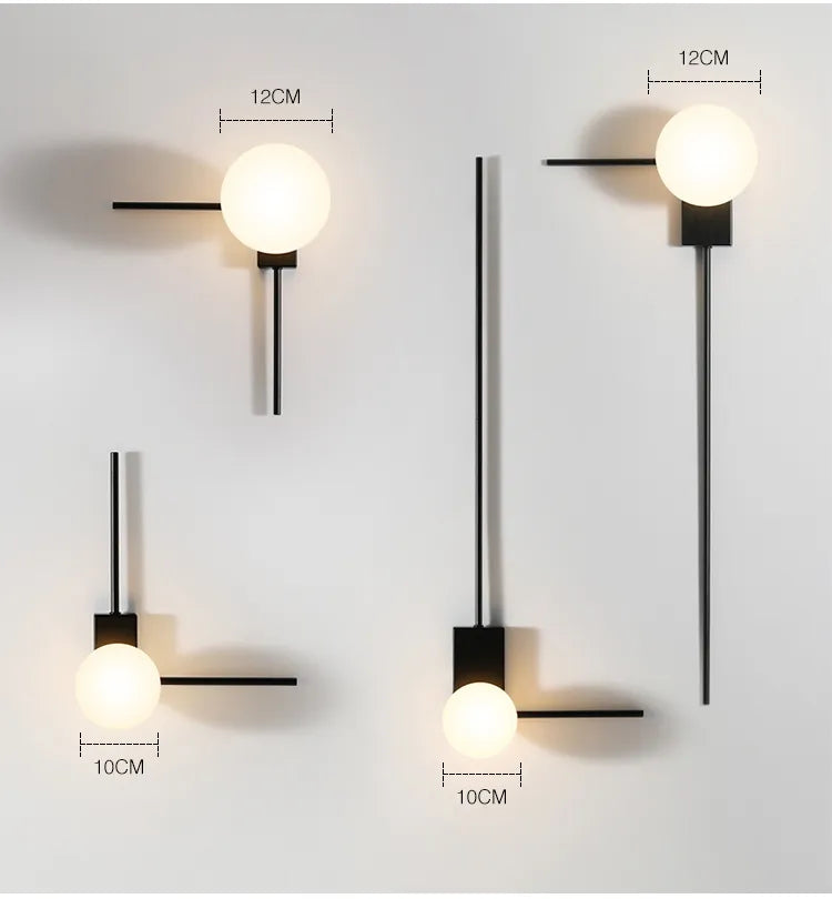 NovaShire Lumen Metal Modern Wall Lights LED Fixture | Lersk