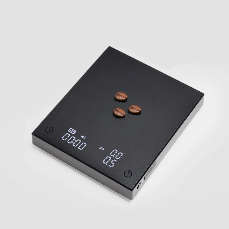 Digital Coffee Scale with Auto Timer Flow Rate Display and Tare Function 0.1g Precision | Lersk