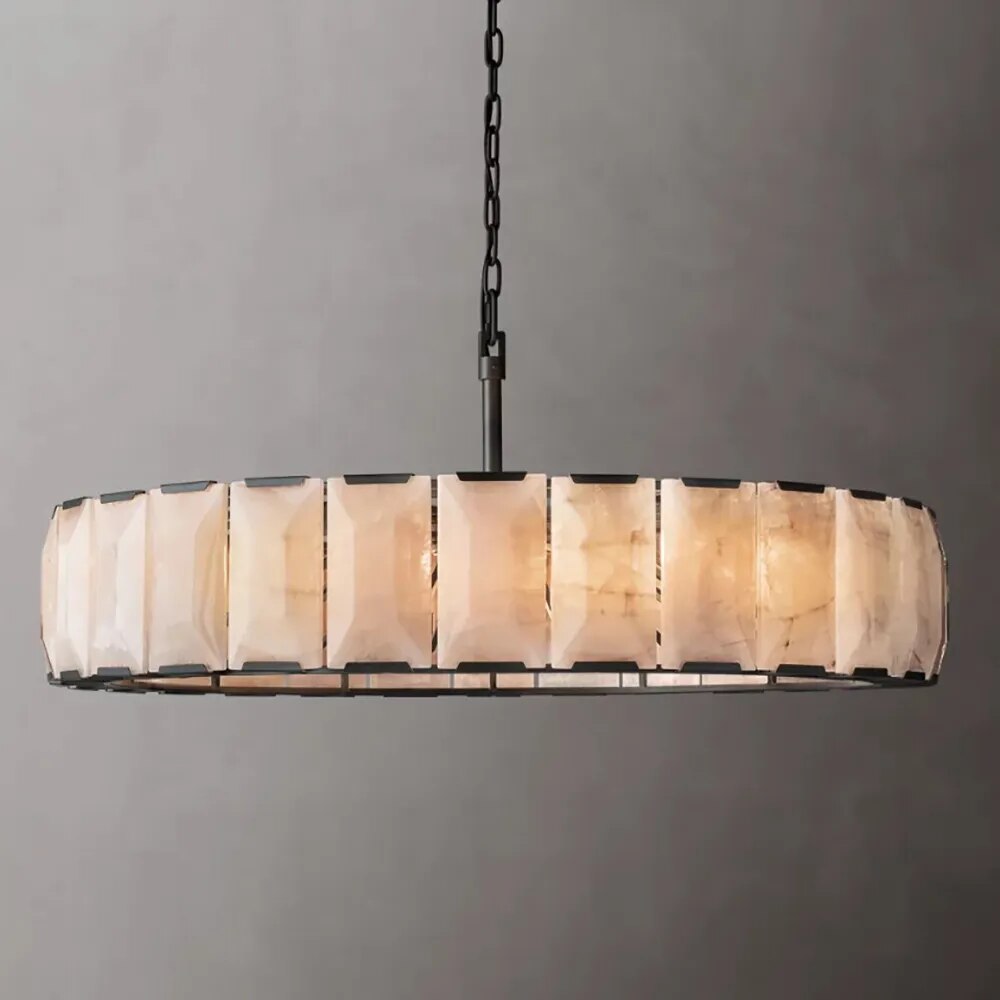 Dimmbare LED-Kronleuchter mit E14-Glühbirnen im Retro-Amerikanischer Stil | Lersk