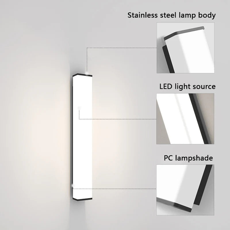 Kensley Outdoor LED Wall Light | Lersk
