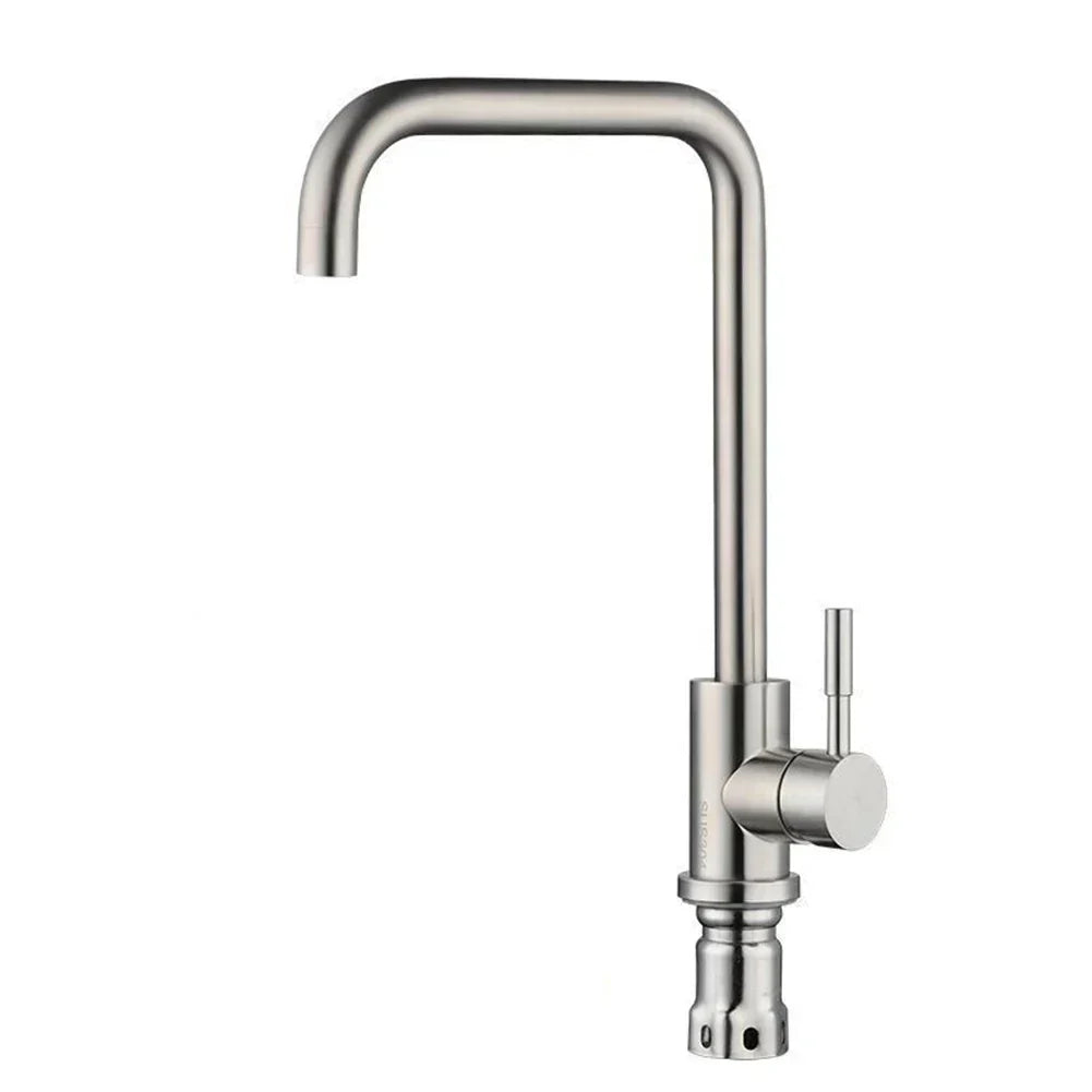 AstraFlow køkkenhane i 304 rustfrit stål med børstet finish | Lersk