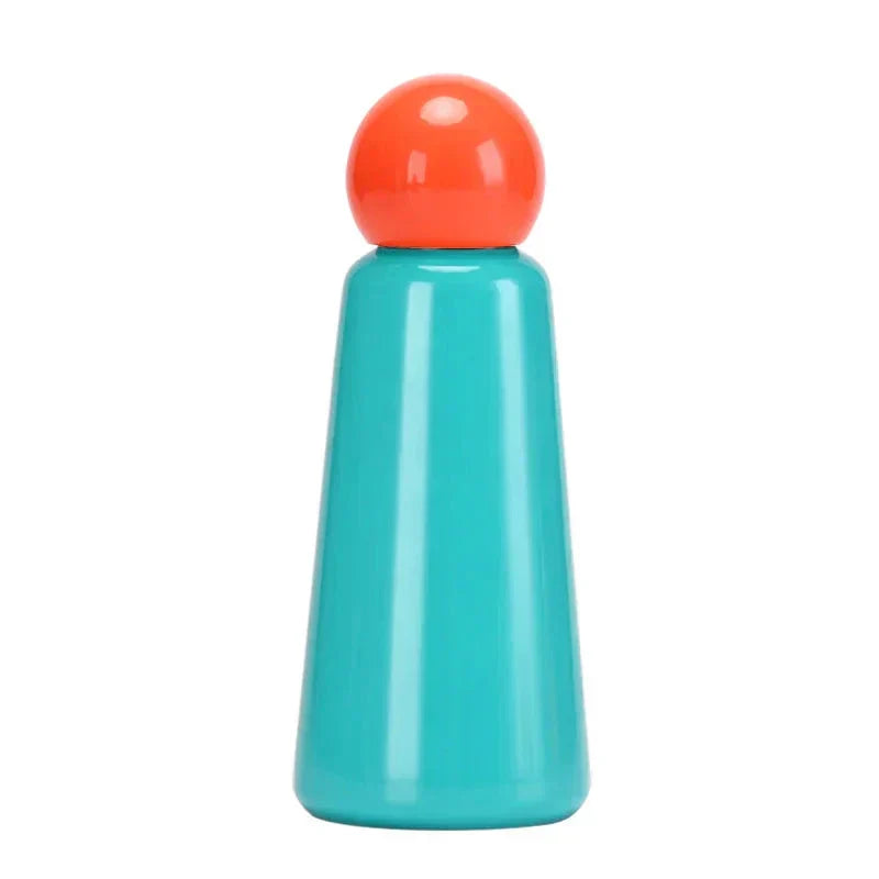 Botella bicolor de acero inoxidable para hidratación diaria y uso duradero ideal para gimnasio, viaje y oficina | Lersk