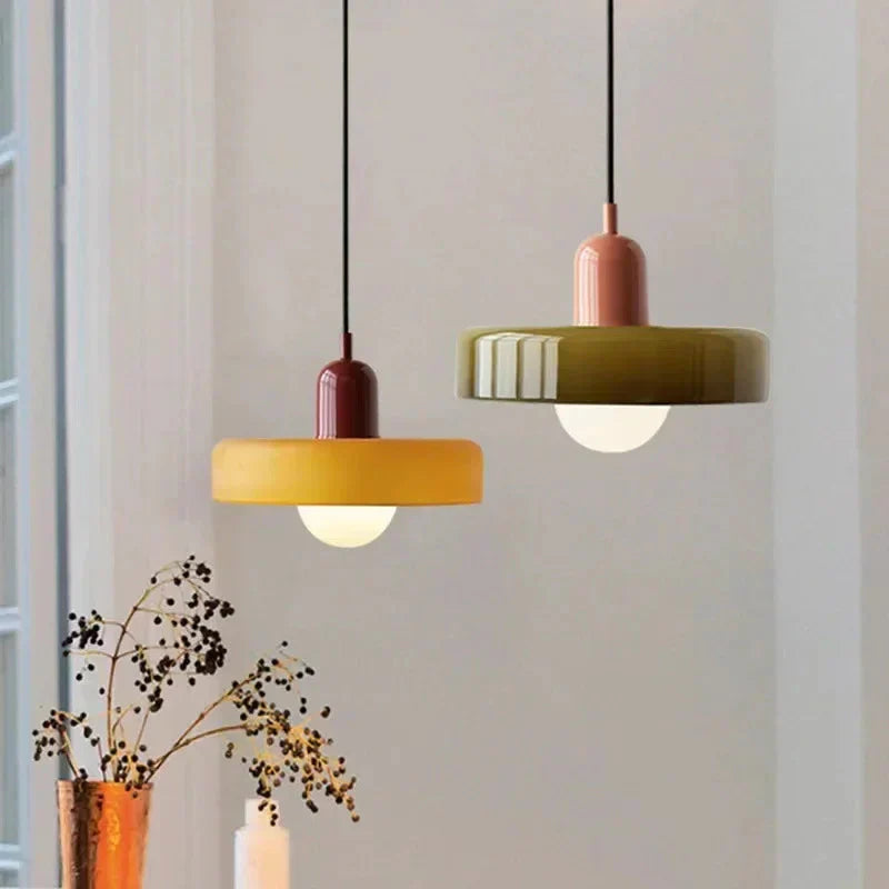Lámpara colgante de cristal Azura con bombilla LED incluida | Lersk