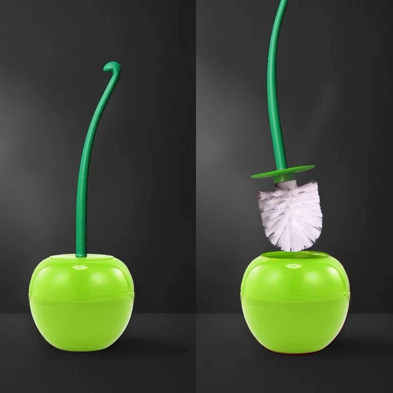 Cherry Toilet Brush With Stylish Onehandle Design For Home | Lersk