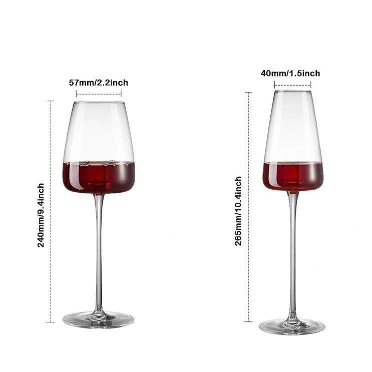 Elara Kristallglas-Set für Wein und Champagner (2,4,6) | Lersk