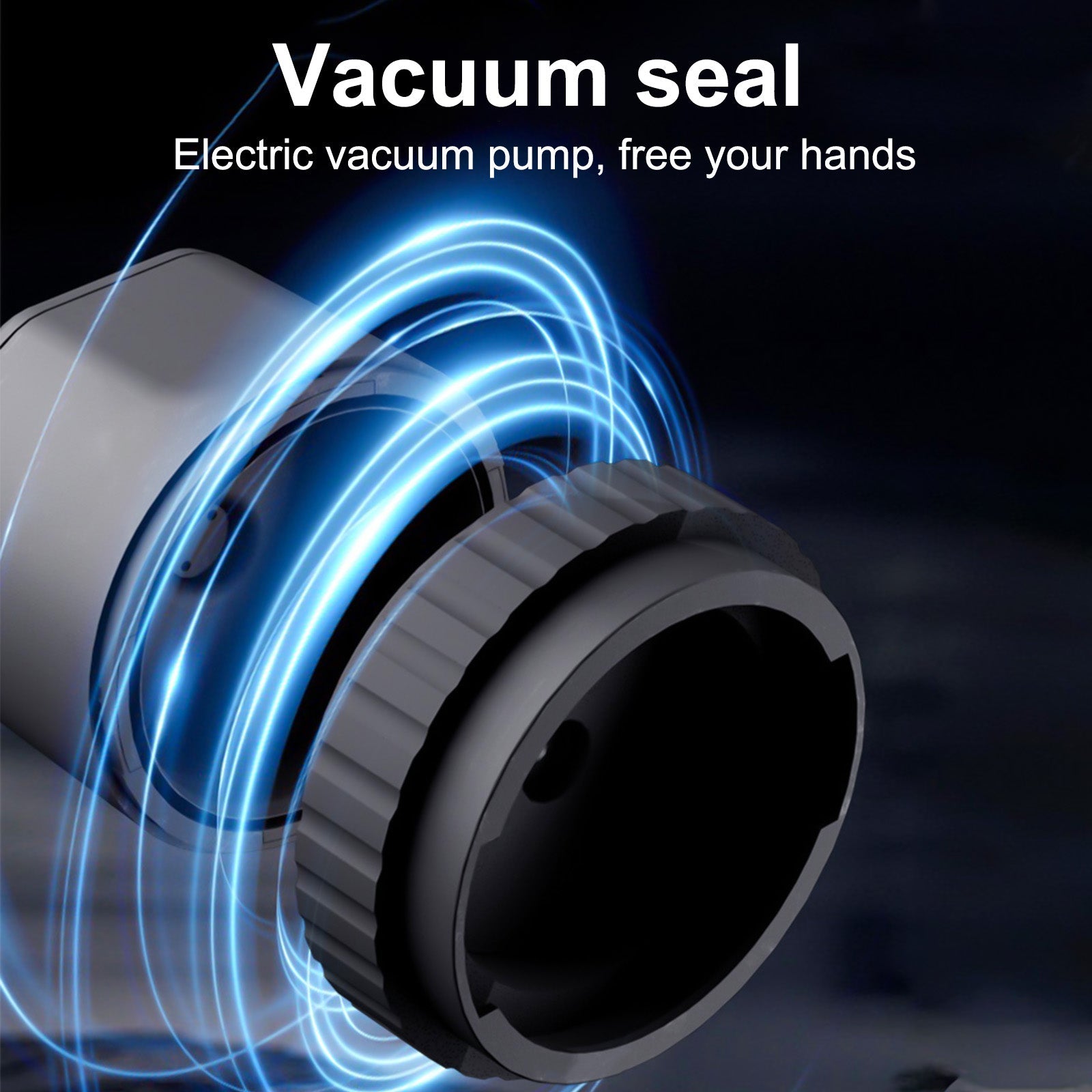 Electric Mason Jar Vacuum Sealer Kit Keeps Food Fresh Longer | Lersk
