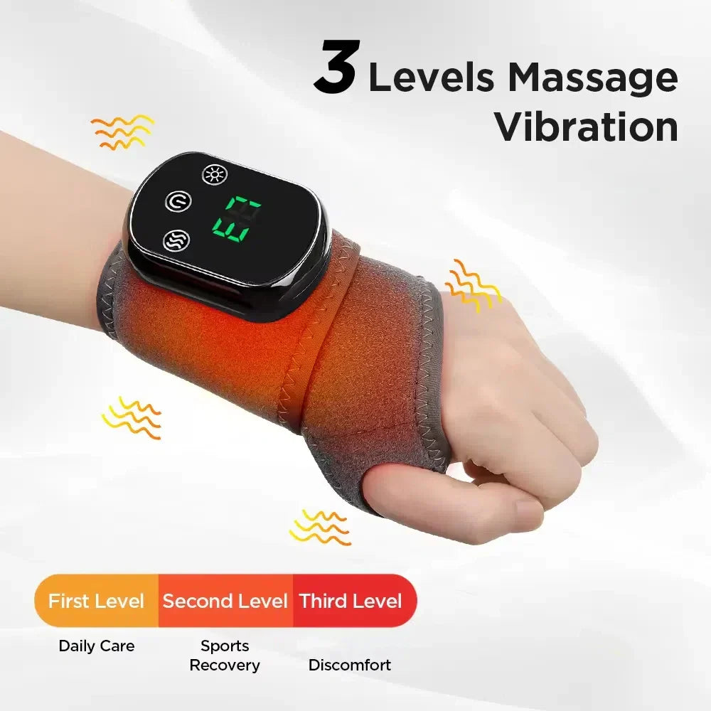 Infrared Hot Compress Ankle Massager With Five Heating Speeds And Three Vibration Modes For Custom Relaxation | Lersk