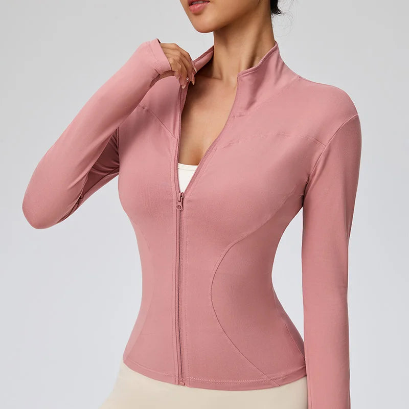 Pro-Series Pilates & Running Quick-Dry Athletic Jacket | Lersk