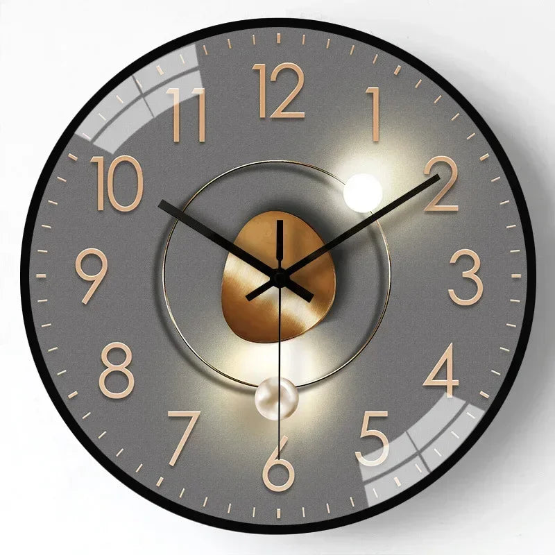 שעון קיר דיגיטלי קלאסי SereneTime לחדרים שקטים | Lersk