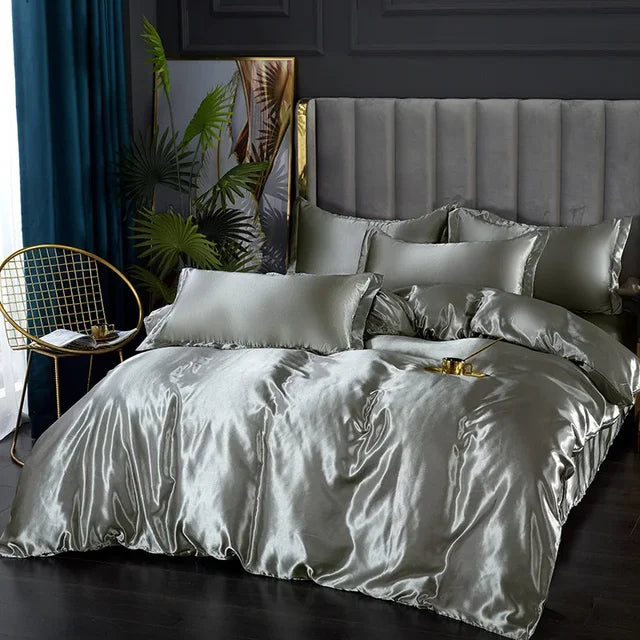 Aurielle | Luxury Satin Bedding Set | Lersk