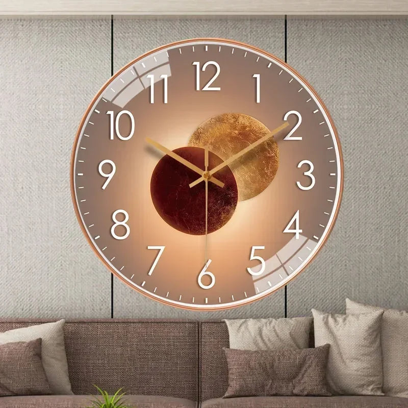 שעון קיר דיגיטלי קלאסי SereneTime לחדרים שקטים | Lersk