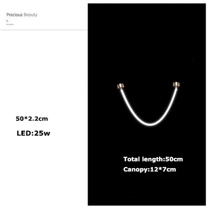 Lyra Dome LED postmoderní zlatá chromová elegantní stropní lampa | Lersk