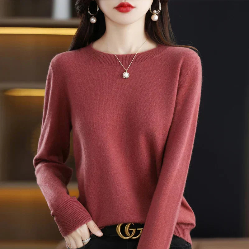 Aurelia Merino 100% Wool Sweater for Women Autumn Winter | Lersk