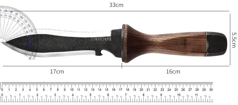TerraWeave Garden Knife With Rust-Resistant Blade and Sheath | Lersk