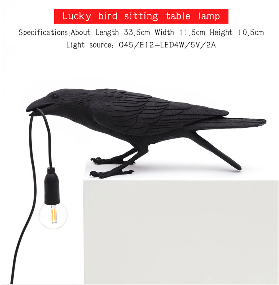 Bird Lampe LED Wandleuchte Elegante Wohnkultur für Schlafzimmer | Lersk