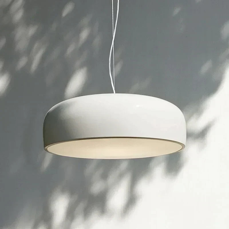 FjordLume Nordic Round Pendant Light Metal and Acrylic | Lersk
