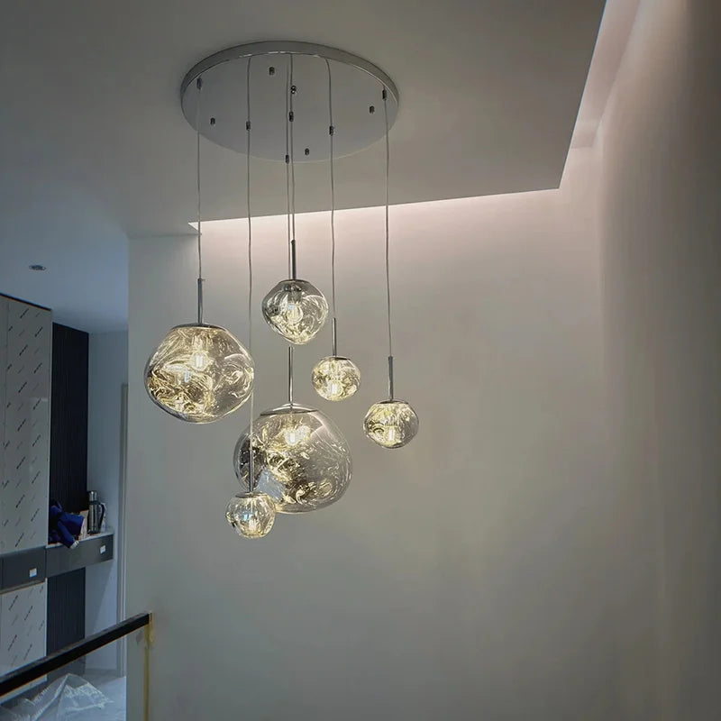 Lava Style LED Pendant Light Modern Home Decor Ambient Glow | Lersk
