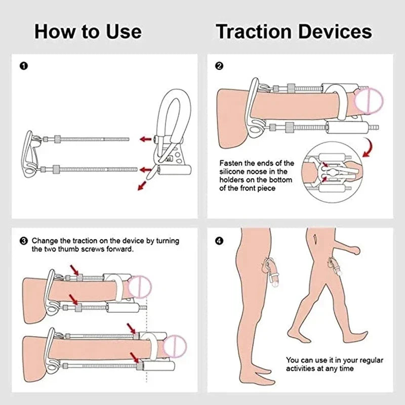 Quellix Male Traction Device for Enhancement and Support | Lersk