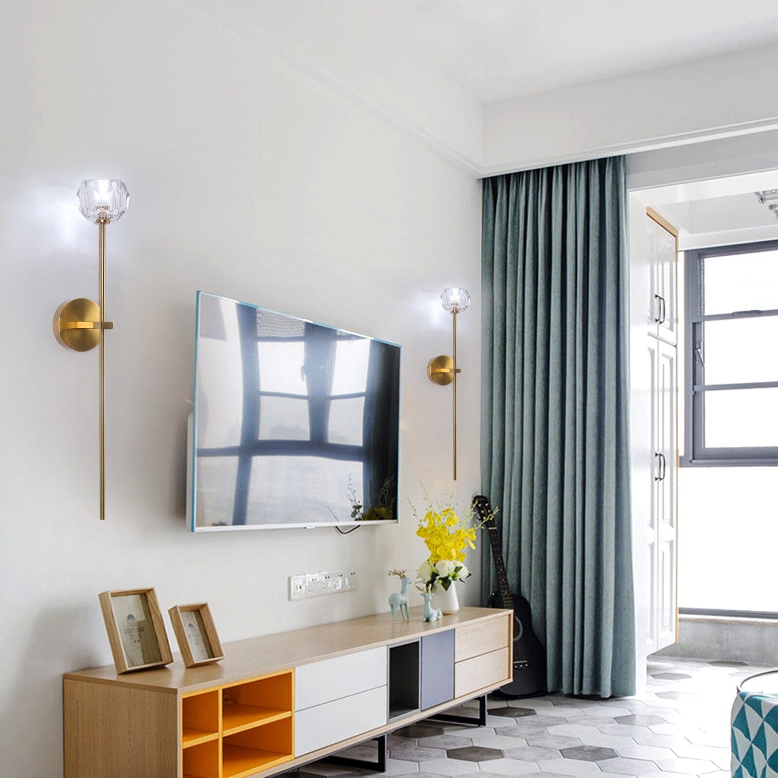 Lareine Crystal Wall Sconces | Lersk