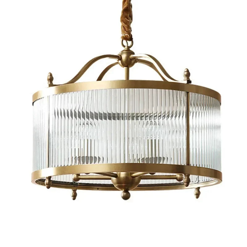 Elowen Gold Glass Chandelier | Lersk