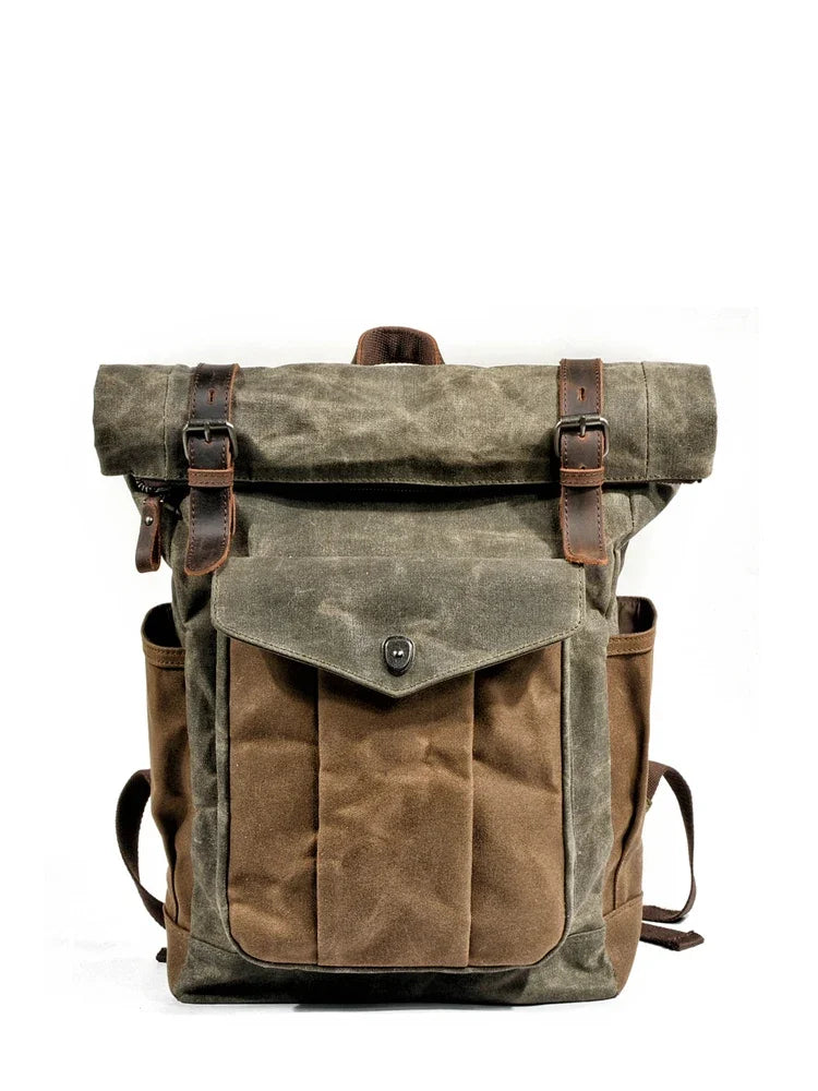 Alder Vintage Roll-Top Rucksack | Lersk