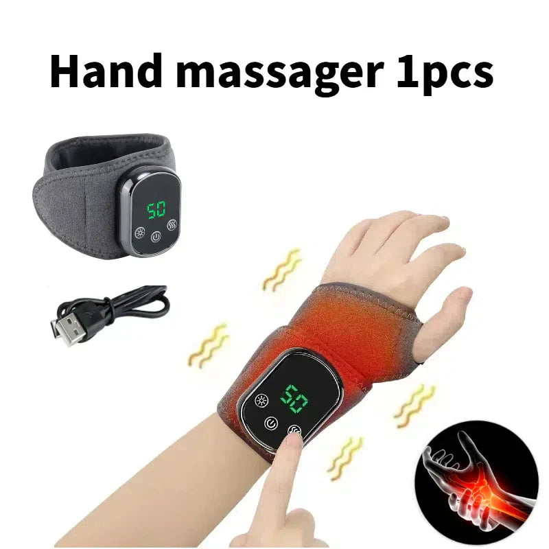 Infrared Hot Compress Ankle Massager With Five Heating Speeds And Three Vibration Modes For Custom Relaxation | Lersk