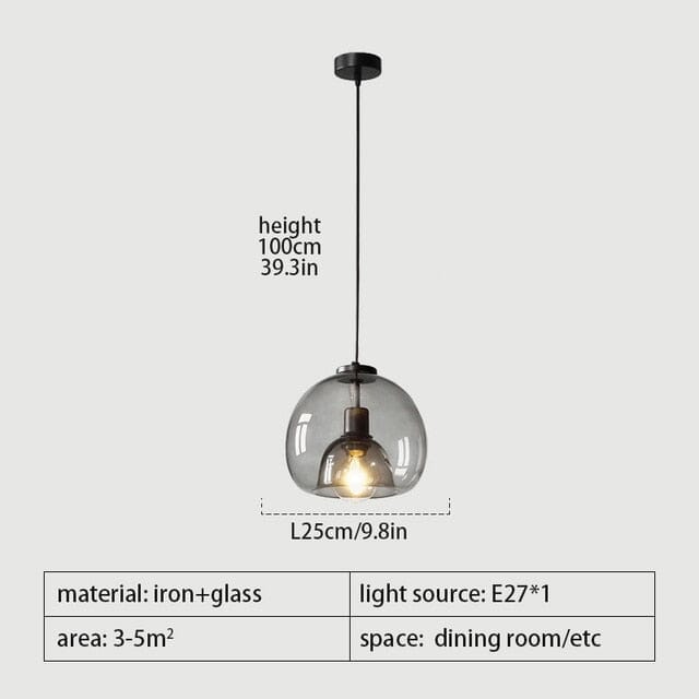 Lucento Glass Pendants | Lersk