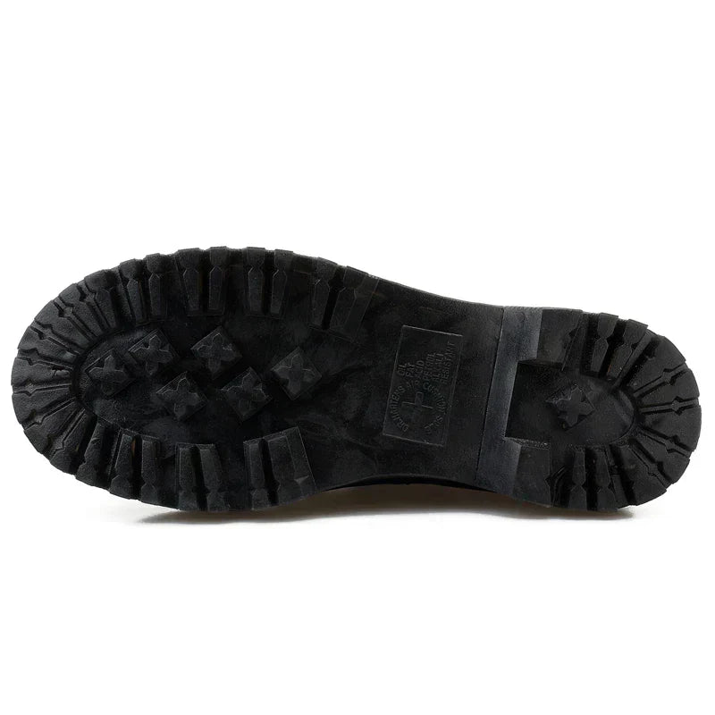 Vexora Genuine Leather Platform Boots With Front Zip For Bold Streetwear | Lersk