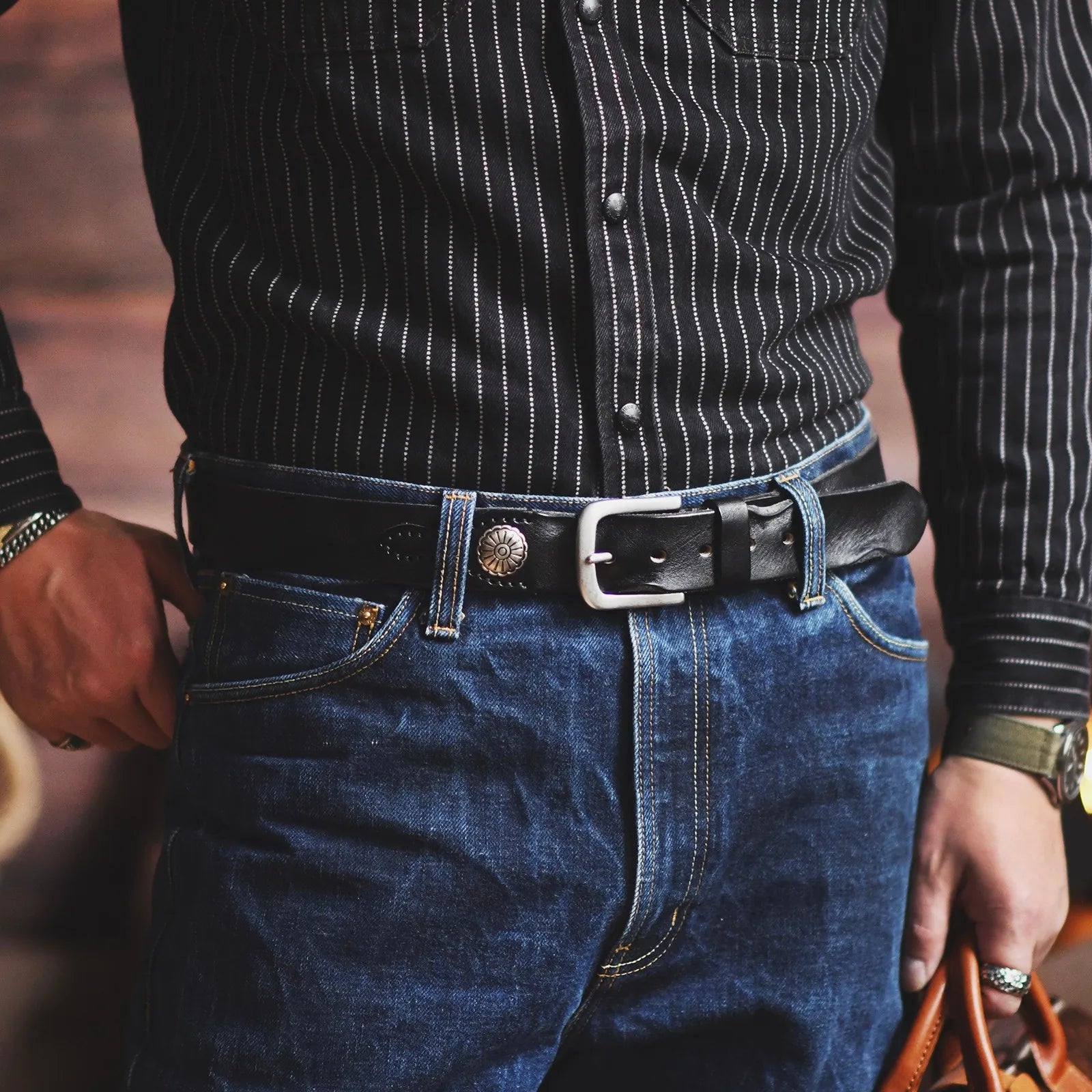 Ridgewood Klassischer Western-Gürtel | Lersk