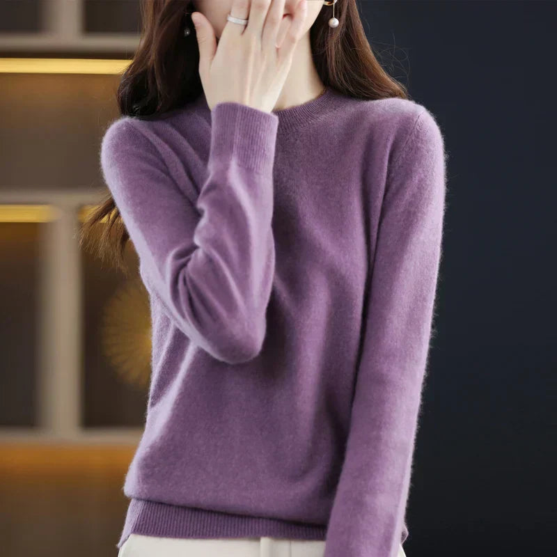 Aurelia Merino 100% Wool Sweater for Women Autumn Winter | Lersk