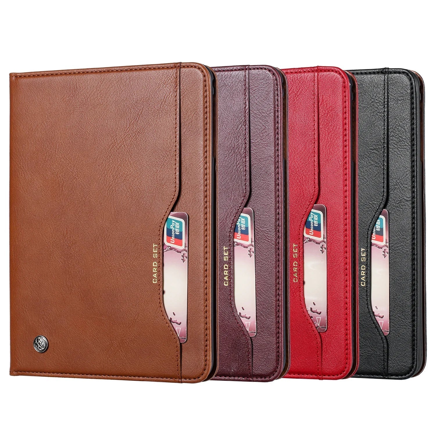 Leather Flip Case for iPad 9.7, 10.2, Air, and Pro 9.7/10.5/11 - Waterproof, Shockproof Business Tablet Case | Lersk