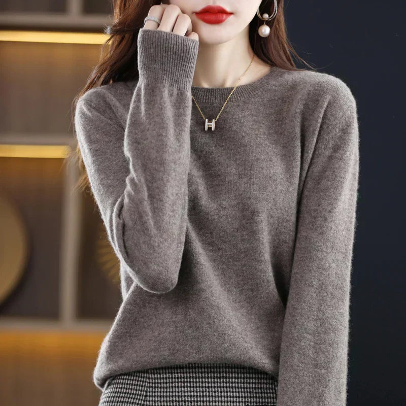 LyraSoar Woll-Cashmere Strickpullover für Herbst und Winter | Lersk