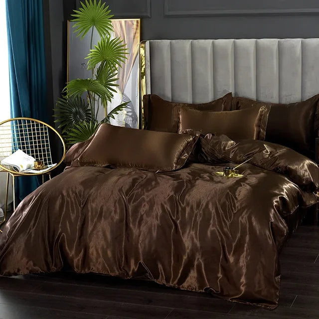 Aurielle | Luxury Satin Bedding Set | Lersk