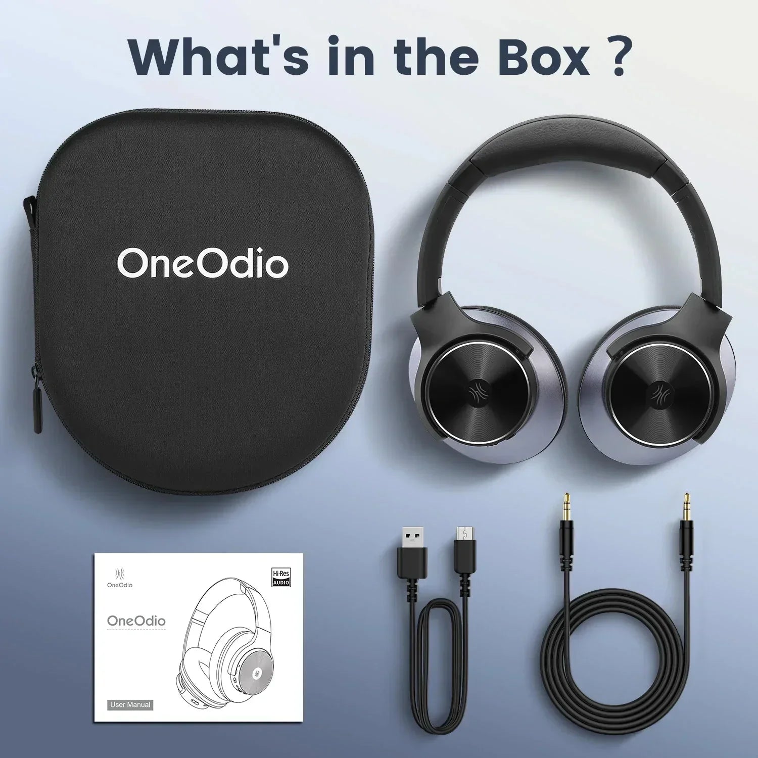 Cuffie Wireless Over-Ear Kirrea ANC, Bluetooth 5.0 con Microfono | Lersk