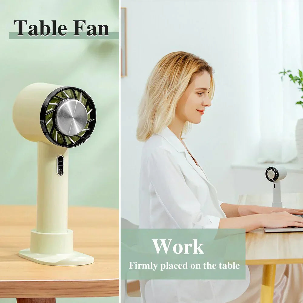 Ventilador portátil compacto AeroBreeze para enfriar en casa y oficina | Lersk