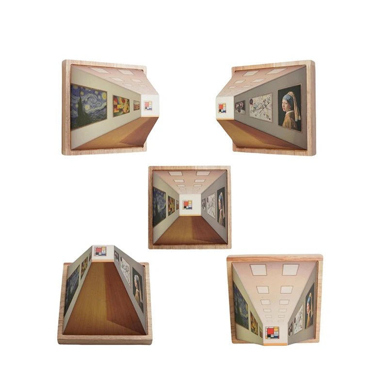AstraLume 3D Optical Wall Light for Modern Living Rooms | Lersk