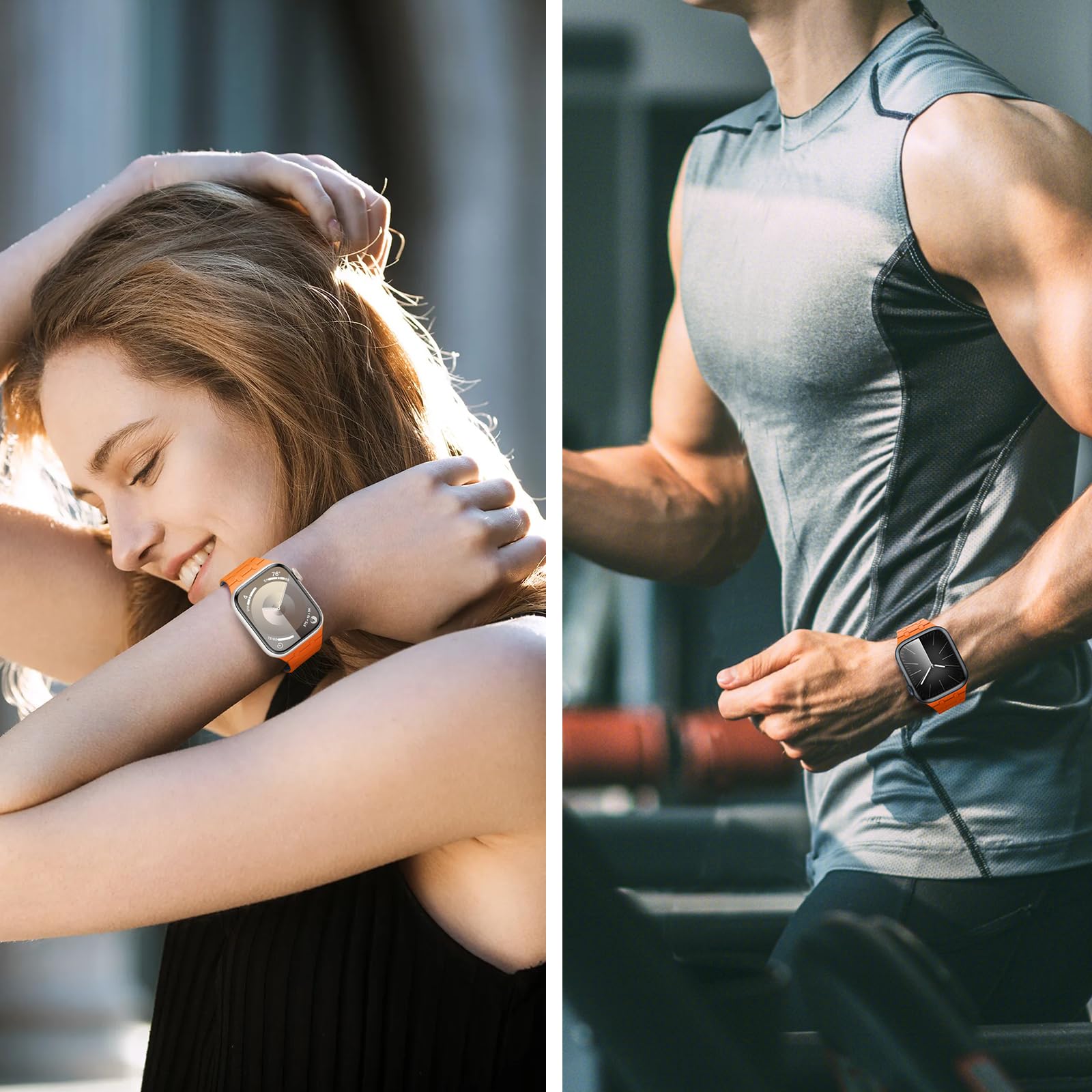 Navaro Magnetic Silicone Band For Apple Watch | Lersk