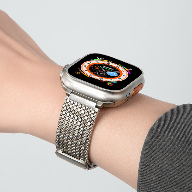 Aurix Correia Magnética Trançada para Apple Watch | Lersk