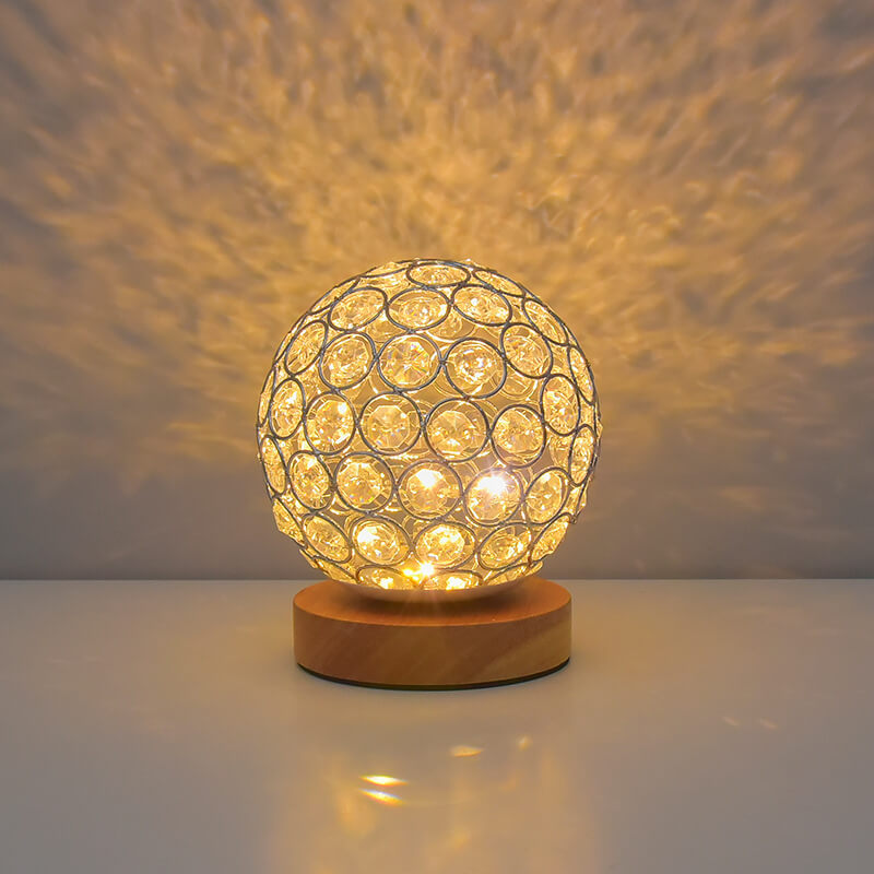 Aurelle Liora USB ładowalna lampka nocna LED do sypialni | Lersk