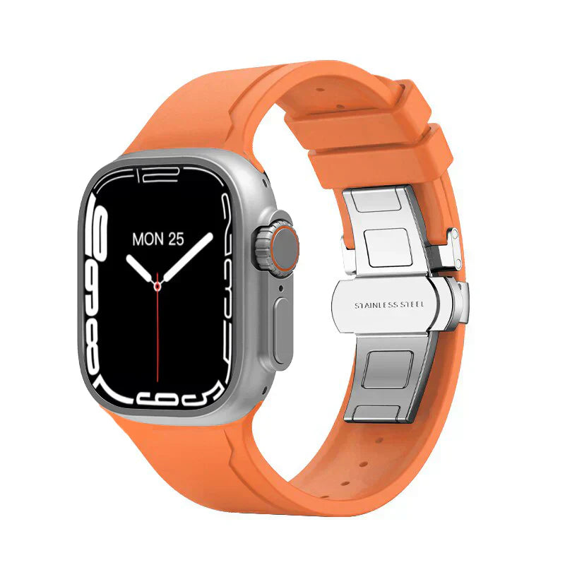 Novare FKM Butterfly Buckle Band for Apple Watch | Lersk