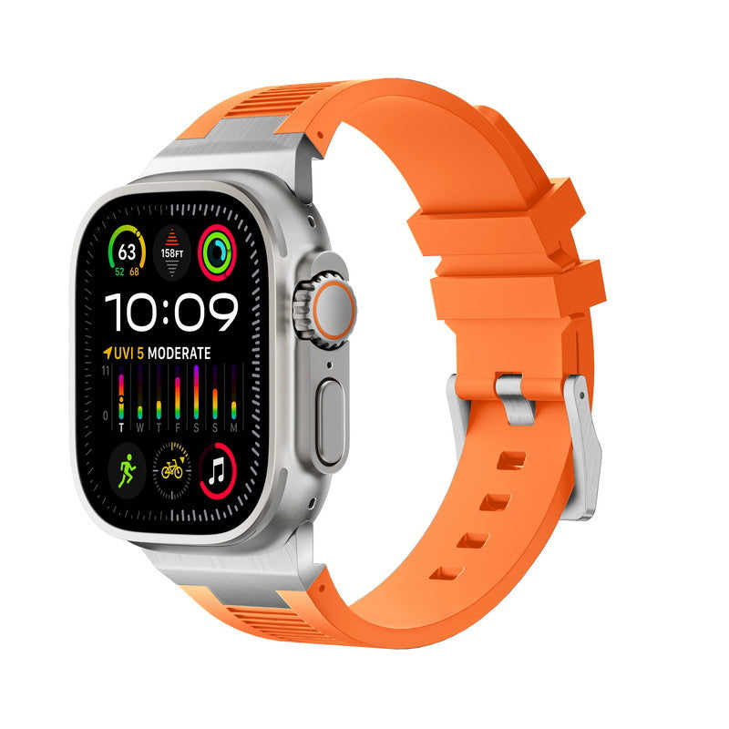 Fascia connettore in silicone AriaLink per Apple Watch | Lersk