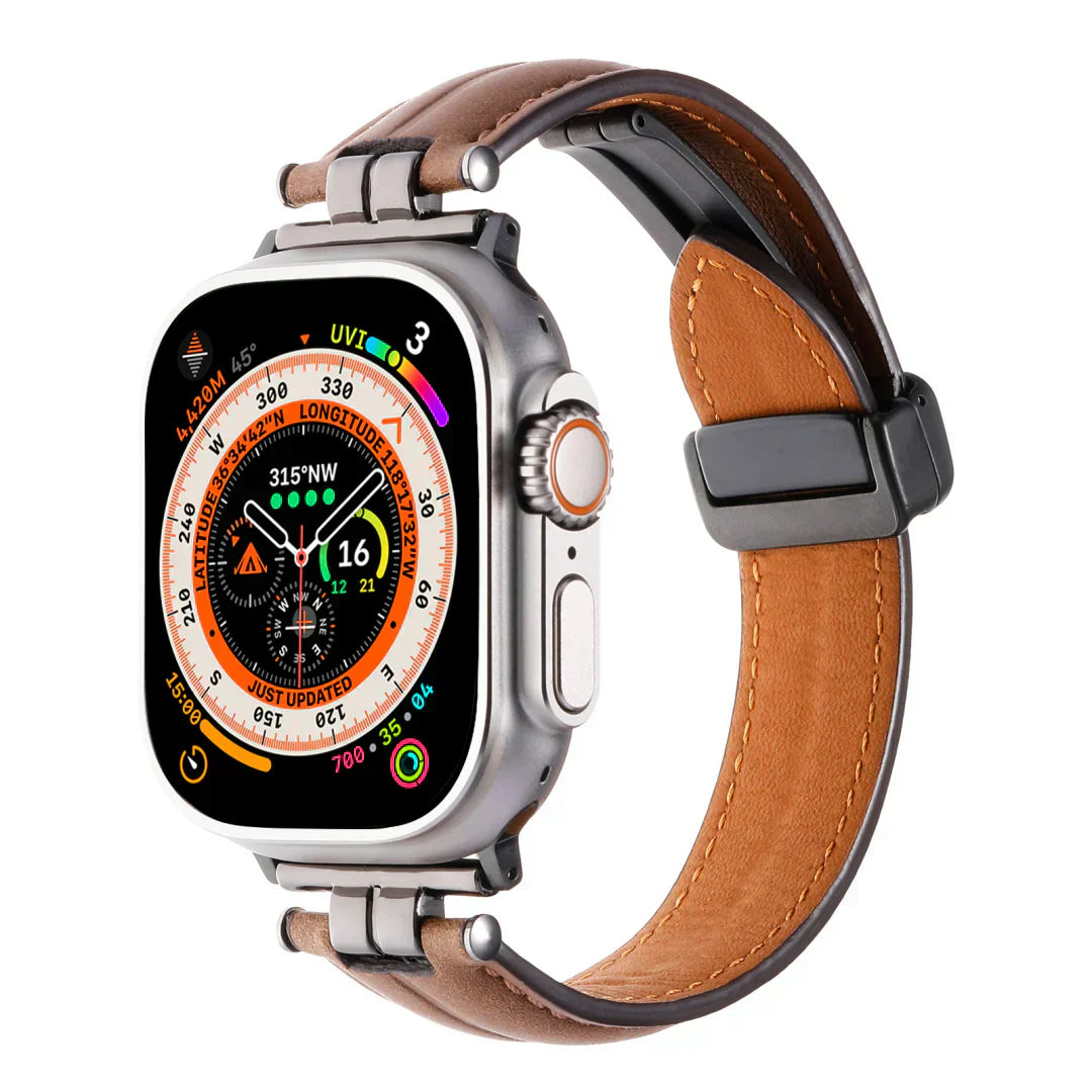 Rivelle Magnetic Leather Strap for Apple Watch | Lersk