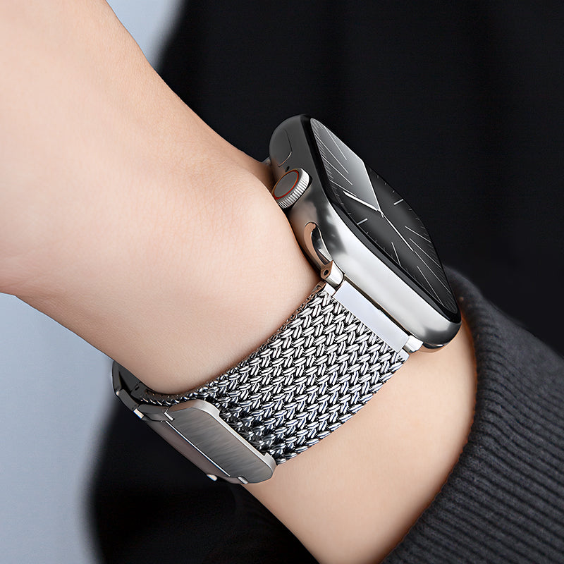 Aurix Correia Magnética Trançada para Apple Watch | Lersk
