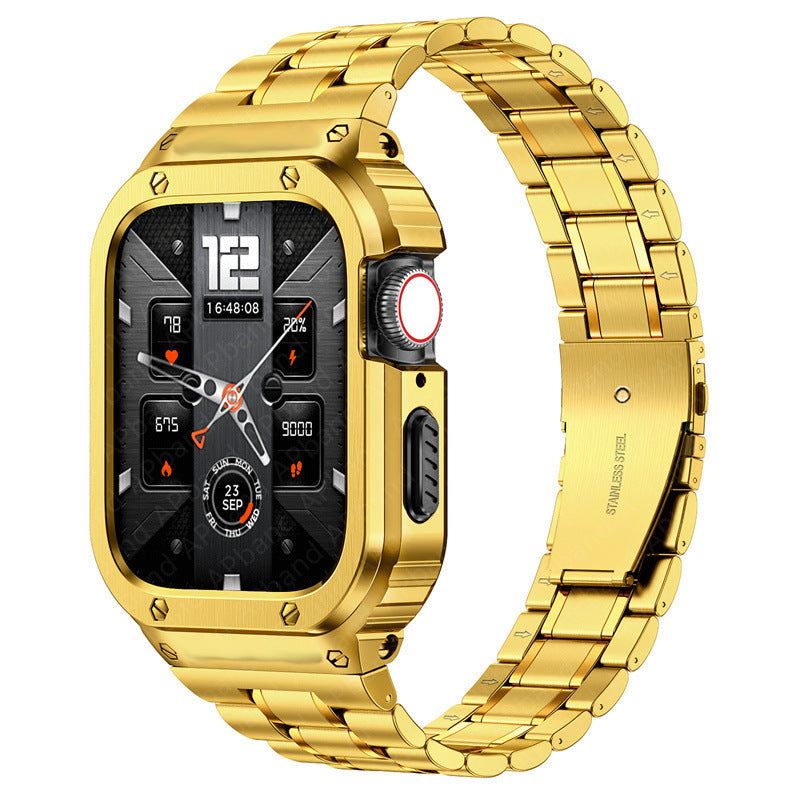 Cinturino e cassa in acciaio inox Avelon per Apple Watch | Lersk