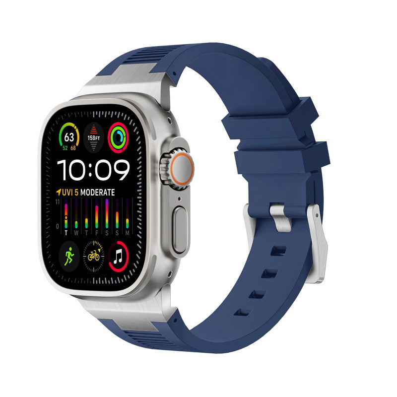 Fascia connettore in silicone AriaLink per Apple Watch | Lersk